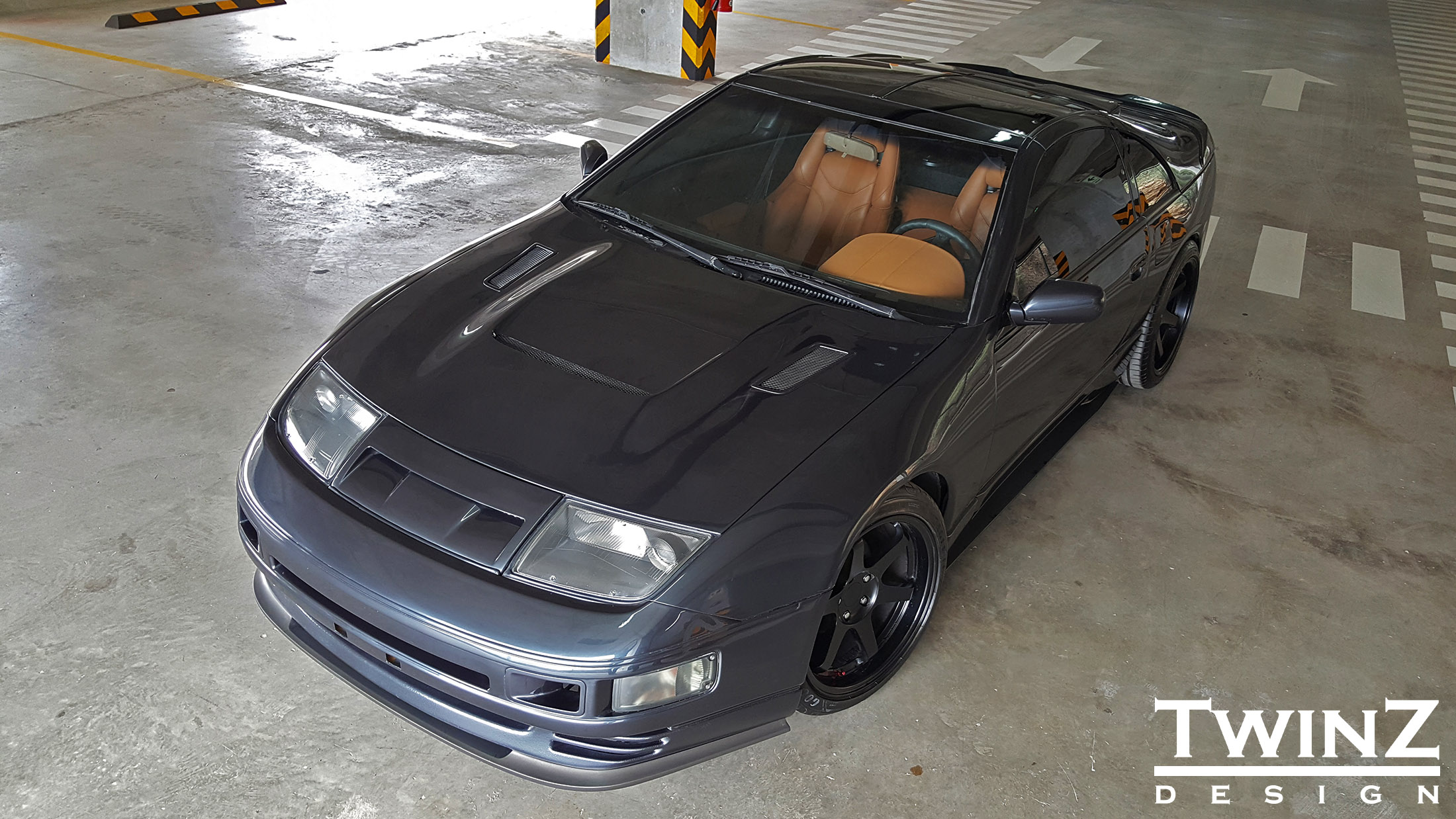 300ZX - Front Lip Type 1 (for 90-98 OEM TT bumper) | Twinz